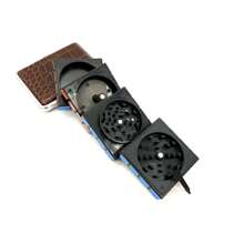 58mm 4-Layer Manual Large Spice Grinder Herb Grinder Powder Crusher Metal Mill Tool Accessory - Cube Grinder - View 4