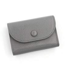 Simple Coin Purse, Portable Coin Pouch, Soft Litchi Texture, Multi-Function Large Capacity Coin & Card Holder