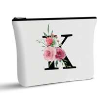 母亲节礼物 帆布化妆包 便携拉链化妆包 大容量拉链手拿包 小邮包 化妆包 旅行包 简约化妆包