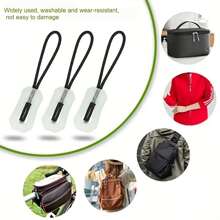 6pcs Luminous Zipper Pull Cords, Glow-In-The-Dark Zipper Puller Sets To Prevent Loss - Multicolor - View 5