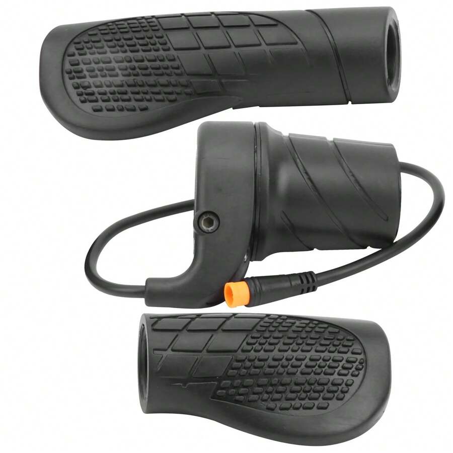 New Waterproof Half Throttle Half Throttle For Electric Mountain Bike Modified Part Waterproof Joint Mountain Bike Modification - Black - View 1