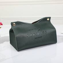 1 Peça Caixa De Lenços Acessórios De Cozinha À Prova D'Água, Caixa De Lenços Decorativos, Porta-Guardanapos Para Mesa, Caixa De Lenços De Banheiro
