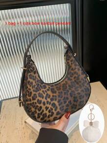 A Fashionable New Cow Print Leopard Print Zebra Print Girl Handbag, Classic Cow Print Design Pu Zipper Closed Handb