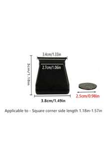 8 件/22 件椅腿地板保护垫，硅胶家具脚垫，适用于椅子，防滑底部家具腿滑行适用于硬木地板，安装需要平坦表面，防止刮擦并减少噪音/黑色 - 黑色 - 查看 10