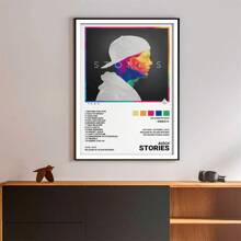 1 szt. Pop Stories Music Album Cover Plakaty Klasyka Piosenkarz Avicii Zdjęcia Do Pokoju Bar Malarstwo Na Płótnie Wydrukuj Sztukę Dekoracja Ścienna Do Domu Prezenty Płótno Dekoracja Ścienna Płótno Plakat Mural Nadaje Się Do Sypialni, Sztuki Muralowej Biuro I Dekoracja Salonu