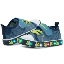 Tenis dinosaurios luz bubble gummers - Azul - Ver 4