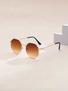1 Pair/4 Pairs Kids Geometric PC+Metal Frame Fashionable Fashion Glasses For Street Style