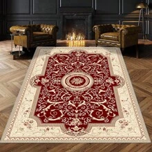 1 件水晶天鹅绒斑点地毯、门垫 - 防水、防滑、易于清洁、可机洗、柔软舒适的地毯，适用于入口、厨房、客厅、卧室、走廊、浴室、洗衣房 - 家居装饰