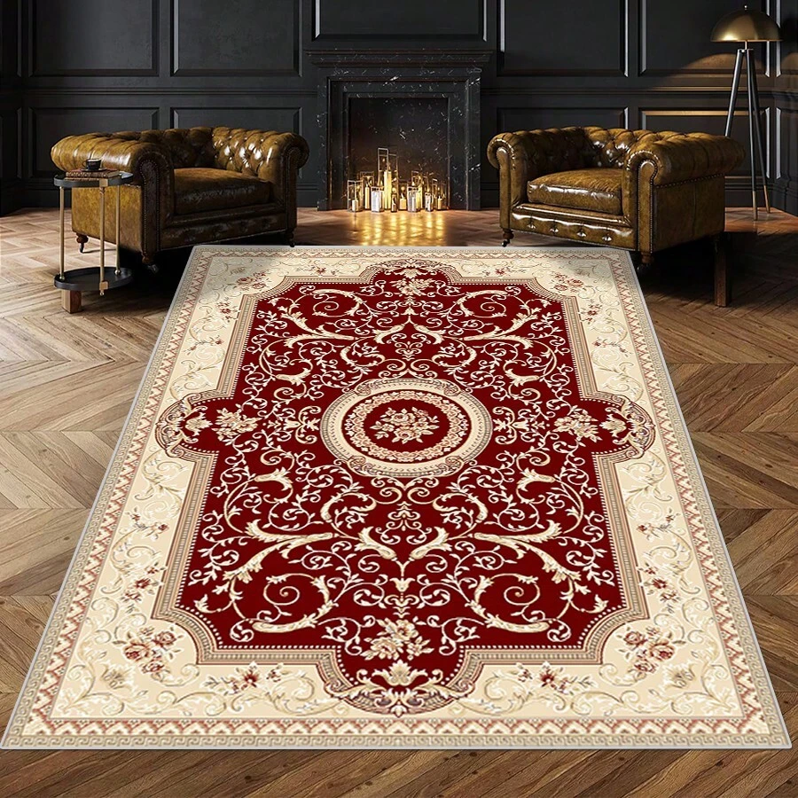 1 件水晶天鹅绒斑点地毯、门垫 - 防水、防滑、易于清洁、可机洗、柔软舒适的地毯，适用于入口、厨房、客厅、卧室、走廊、浴室、洗衣房 - 家居装饰