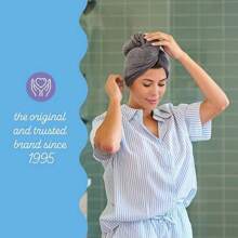 完美护发 - Mell 限量版鬃毛超细纤维毛巾，（粉色）夏季、节日家居浴室装饰 - 彩色 - 查看 5