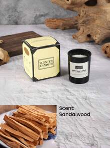 1 PIEZA Vela de vidrio aromática de color negro brillante, adecuada para restaurantes, hoteles, salas de estar, dormitorios. Conjunto romántico para la cena y decoración para bodas, velas para fiestas y decoración del hogar, velas sin humo ni olor para cenas a la luz de las velas, se puede usar como regalo, decoración del hogar, adecuado para Pascua, temporada de bodas, Día de San Valentín