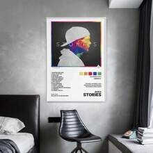 1 szt. Pop Stories Music Album Cover Plakaty Klasyka Piosenkarz Avicii Zdjęcia Do Pokoju Bar Malarstwo Na Płótnie Wydrukuj Sztukę Dekoracja Ścienna Do Domu Prezenty Płótno Dekoracja Ścienna Płótno Plakat Mural Nadaje Się Do Sypialni, Sztuki Muralowej Biuro I Dekoracja Salonu