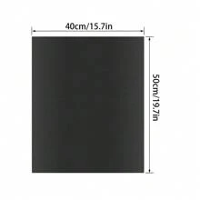 Extra Thick Non-Stick Reusable Oven Liner Mat – Heavy Duty Oven Floor Protector, Easy To Trim For Custom Fit, Electric & Gas Oven Compatible, Kitchen Accessory For Mess-Free Baking Non-Stick BBQ Grill Mat Heat Resistant Baking Reusable Barbecue Plate Cooking Grilling Sheet Liner Tools 40x33cm Back To School