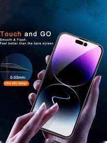 6 件全覆盖隐私屏幕保护膜适用于 16e 11 12 13 14 15 16 Pro Max，隐私钢化玻璃保护膜适用于 11 12 13 14 15 16 Plus，生日、家人、朋友的礼物，防窥视，手机屏幕保护膜，手机配件，防水防震防摔防摔防刮防指纹 - 黑色 - 查看 5