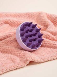 1pc Scalp Massage Shampoo Brush, Silicone Shampoo Brush Scalp Clean Soft Bath Comb Hair Tools