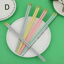 5Pairs Multicolor Scenic Pattern Chopsticks, Chinese Chopsticks Reusable Fiberglass Dishwasher Friendly, For Sushi, Ramen, Asian Cuisine, Matte Non-Slip Family/ Hotel/ Restaurant Japanese Chop Sticks, Christmas&New Year Chopstick Gift, Traditional Red(Random Color And Style)