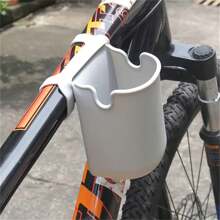 1 Soporte universal de silicona para taza para cochecitos, sillas de ruedas, scooters, bicicletas y bicicletas - Portavasos fácil de instalar para dispositivos de asistencia, capacidad multi-botella, material de silicona