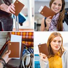 Personalisierter tragbarer PU-Passhüllenreisegeldbeutel, multifunktional, süßer Kartenhalter, faltbar, leicht, Passhalter-Geldbeutel, Leder-Kartenetui, Reisezubehör für Frauen und Männer, Initialmuster mit 26 Buchstaben, bohemian-Vibes