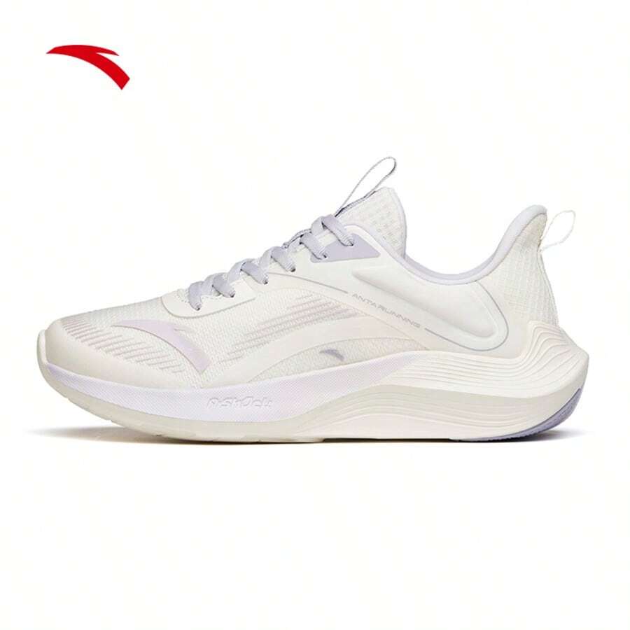 Anta Cuerda de saltar con pinchos/Zapatillas de correr para mujeres, Zapatillas cómodas con suela suave y amortiguación, Zapatos deportivos casuales para primavera