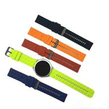 1 Piece Of 22mm Football Pattern Watch With Silicone Material For Comfortable Wearing, Sports And Fitness Replacement Bracelet Suitable For Shopping, Work, Sports And Other Scenarios. It Is The Best Choice For Women's Gifts And Is Suitable For Smart Watch Accessories Such As Jiaming, Etc