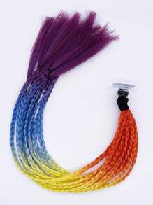 Helmet Suction Cup Dreadlock Decoration For Motorcycles, Motorbikes, Delivery Scooters, Cool Braids Helmet Accessories - Multicolor - View 12