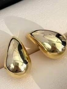 Drop Earring In Silver Or Gold