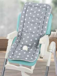 1pc Almofada de assento para carrinho de bebê, almofada espessa de absorção de choque para carrinho de bebê, cadeira alta, cadeira de balanço, berço, uso em todas as estações - Multicolorido - Ver 6