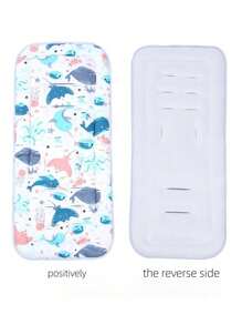 1pc Almofada de assento para carrinho de bebê, almofada espessa de absorção de choque para carrinho de bebê, cadeira alta, cadeira de balanço, berço, uso em todas as estações - Multicolorido - Ver 11