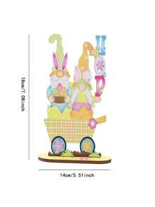 Decoraciones de Pascua Hágalo usted mismo Gnomo sin cara creativo Hombre viejo Decoración para el hogar Regalos para fiestas, Adecuado para fiestas de Pascua, fiestas festivas