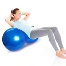 90*45cm Anti-Burst Peanut Yoga Ball For Home Exercise Fitness Equipment Sports Gym Yoga Pilates Trainning With Pump