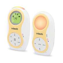 VTech DM1215 Monitor de audio digital de rango mejorado con batería recargable de doble unidad y luz nocturna - Blanco - Ver 4