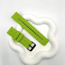 1 Piece Of 22mm Football Pattern Watch With Silicone Material For Comfortable Wearing, Sports And Fitness Replacement Bracelet Suitable For Shopping, Work, Sports And Other Scenarios. It Is The Best Choice For Women's Gifts And Is Suitable For Smart Watch Accessories Such As Jiaming, Etc
