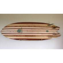 Surfboard Wall Rack - Coffee Brown - View 9