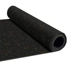 4'x6' Gym Rubber Flooring Heavy Duty 1/4" Thick For Home Gym Exercise Floor Mats - 1 - View 1