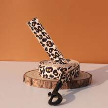 Customizable Leopard Print Dog Collar, Personalized With ID Name & Phone Number, Adjustable Pet Collar, Free Engraving, Suitable For Small, Medium & Large Dogs And Cats - Collar - View 7