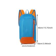 Outdoor Sports Backpack Small Gym Bag Outdoor Fitness Riding Shoulder Bag Color Oxford Cloth Backpack