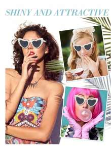 1pc Handmade Pear Shaped Decorative Fashion Glasses (Unassembled), Bridal Shower, Party Favor