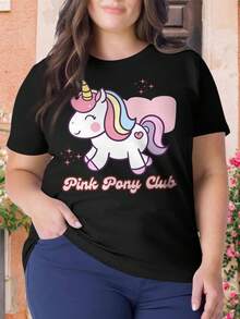 Chappell Roan Pink Pony Club Oversize Women T-Shirt Lesbian LGBTQ+ Midwest Princess Women's Big Size - Black - View 1