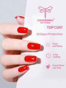 3pcs/Set No-Wipe Nail Gel Polish Kit, Includes Base Coat And Top Coat, Glossy And Durable, Suitable For DIY Home Manicure And Salon - Clear - View 9