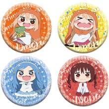 1pc Anime Peripheral Barji 2D 58mm Badge Toma Mi Fifth Q Version Funny Brooch Gifts Birthday Graduation - Multicolor - View 6