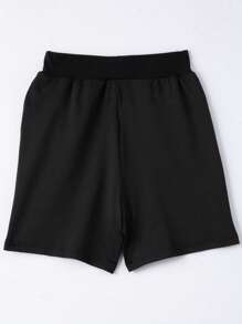 Custom Printed Pattern Casual Sports Shorts For Boys, Children Everyday Leisure Sports Bottoms