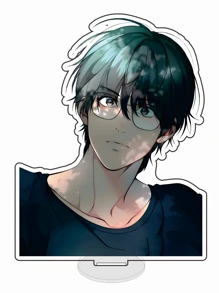 1 pieza Figura acrílica de pie de cómic coreano, anime y manhwa "Perdido en la nube" - Figura de acción, decoración de escritorio y hogar, regalo de cumpleaños perfecto para amigos. - Multicolor - Ver 23