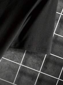 [Customized] Men's T-Shirt Customization Service, Supports Front Text Plus Creative Patterns/Anime Designs/Couple Exclusive/Pet Photos/Selfie, Breathable & Fashionable Versatile Clothing For Summer