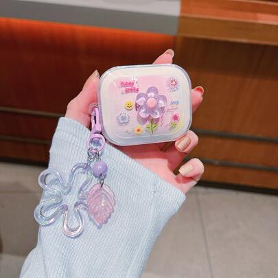 Colorful Transparent Shell Compatible With Redmi Buds 6 Pro/5 Pro/Mi Air 3 SE Earphones Protective Case, Redmi Buds 6 Earphone Case With Lanyard, Anti-Drop Soft Shell Compatible With Redmi Buds 5/6S/Buds 4 Pro