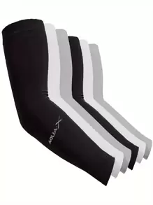 1 Paar Universal Kühlender Armstulpen für Herren und Damen - Nylon-Mischung mit UV-Schutz, Kompressionsarmstulpen, geeignet für Outdoor-Sport, Golf, Radfahren, Angeln, Wandern, Sonnenschutz und Isolation