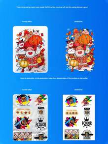 Filme de transferência térmica, prensa térmica, película de transferência térmica de tinta branca PET de descascamento a frio, filme de impressão por transferência térmica, impressão digital e offset por transferência térmica para camisetas, roupas, texto e imagem personalizados, impressão gráfica