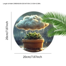 1pc Plant Muismat Leuke Kunst Grote Bureau Mat 35.4x15.7 Inch Bureau Accessoires Rubberen Basis Met Gestikte Rand Antislip Toetsenbord Pad Voor Kantoor Thuis Computer Als Geschenken Voor Mannen Vrouwen Vrienden Verjaardagen, Valentijnsdag
