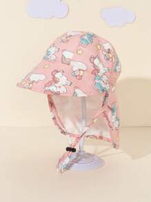 1 Piece Unisex Kid's Summer Bucket Hat, Korean Style Simple Multi-Color Versatile Sun Protection Hat For Boys And Girls - 1PC - View 10