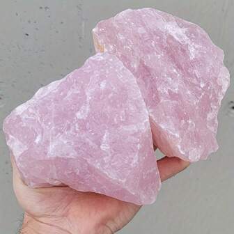 30-1500 克大块玫瑰石英原石，大块玫瑰石英原石，手掌大小的粉色玫瑰石英水晶，天然水晶原石礼物，室内水晶