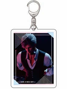 1pc Game Love And Deepspace Anime Love And Deep Sky Series Acrylic Keychain Cute Cartoon Keyring Bag, Suitcase Accessory Phone Pendant Car Ornament. - Multicolor - View 15